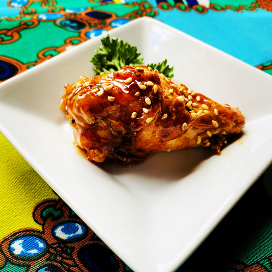 Honey Garlic & Ginger Chicken Wings