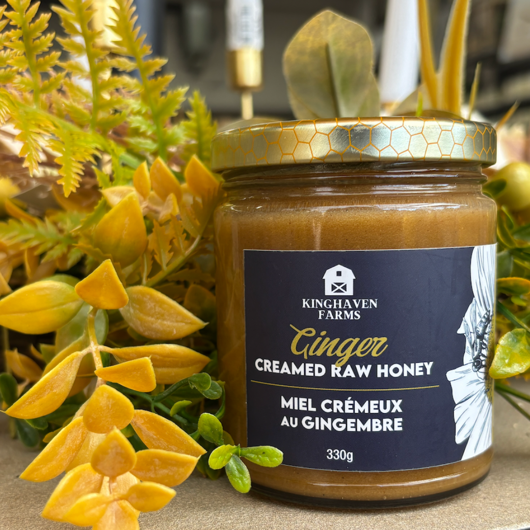 Ginger Creamed Honey (330 g)