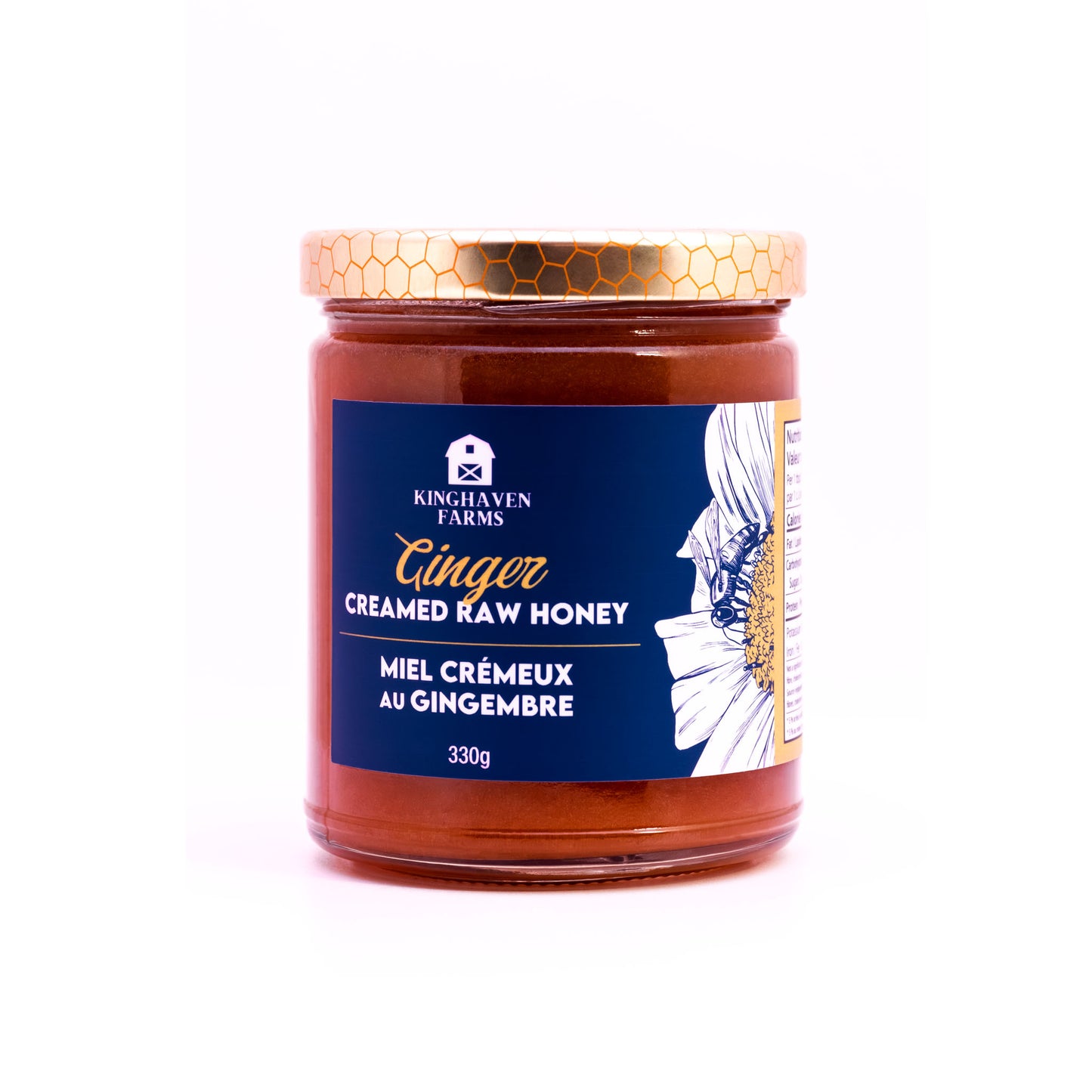 Ginger Creamed Honey