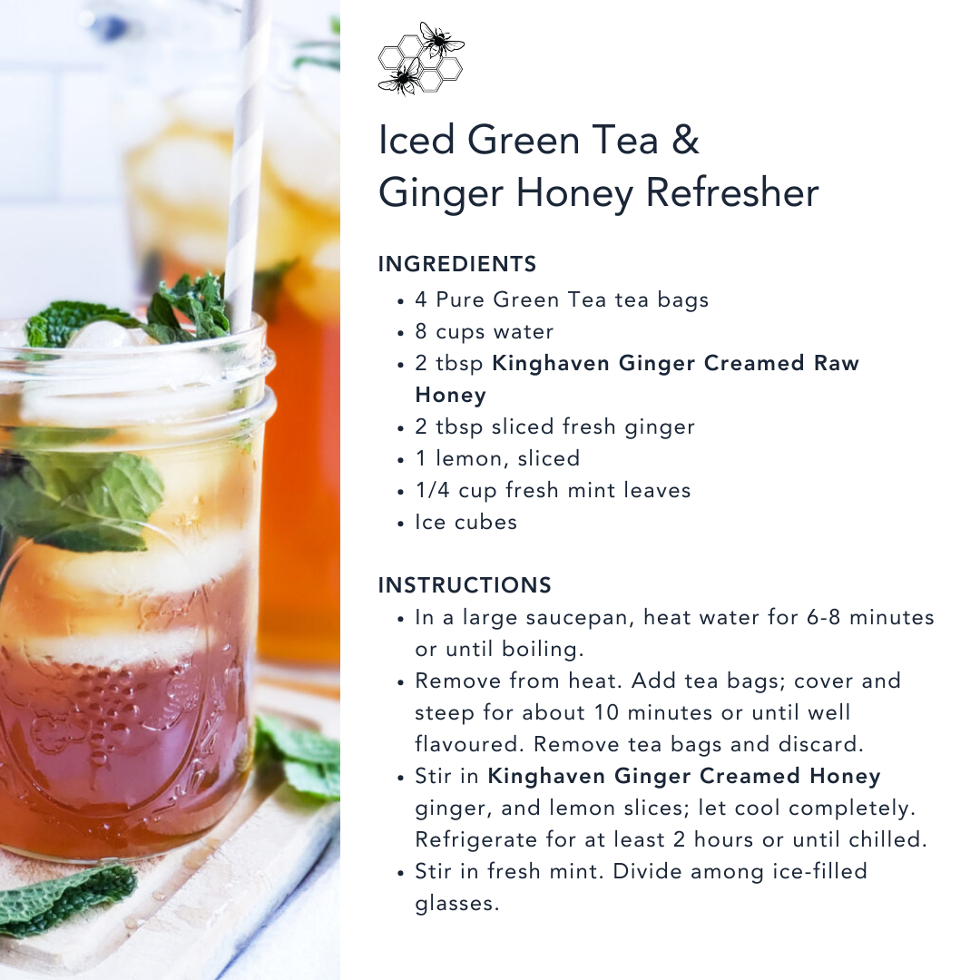 Ginger Creamed Honey (330 g)