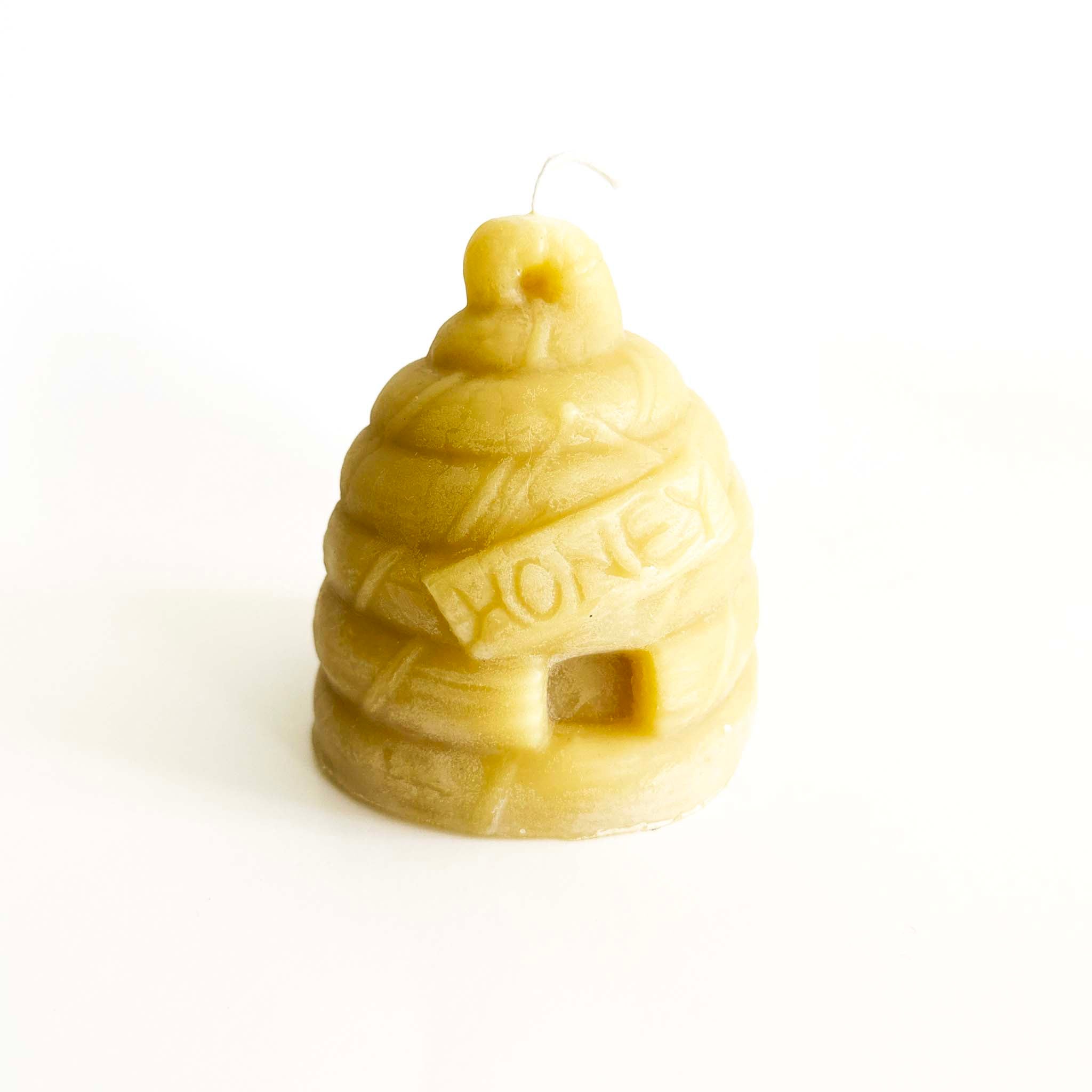 Beeswax Beehive Candle Kinghaven Farms