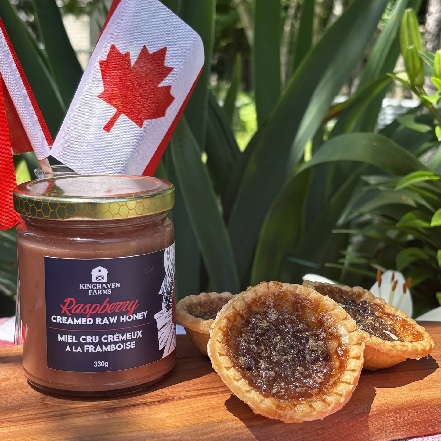 Raspberry Creamed Honey (330 g)