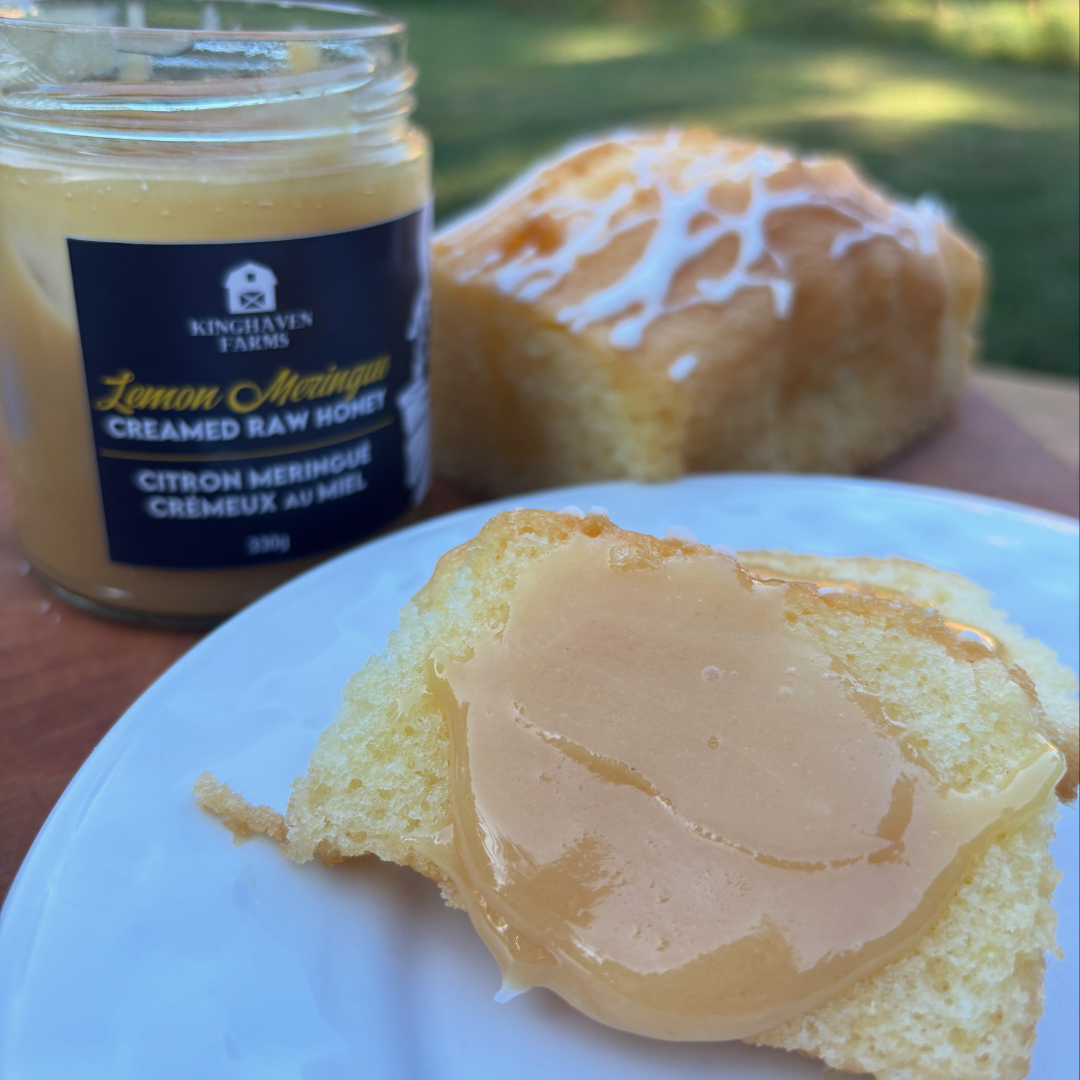 Lemon Meringue Creamed Honey