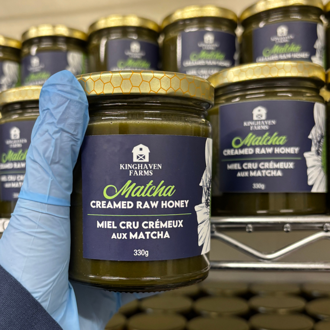 Matcha Creamed Honey