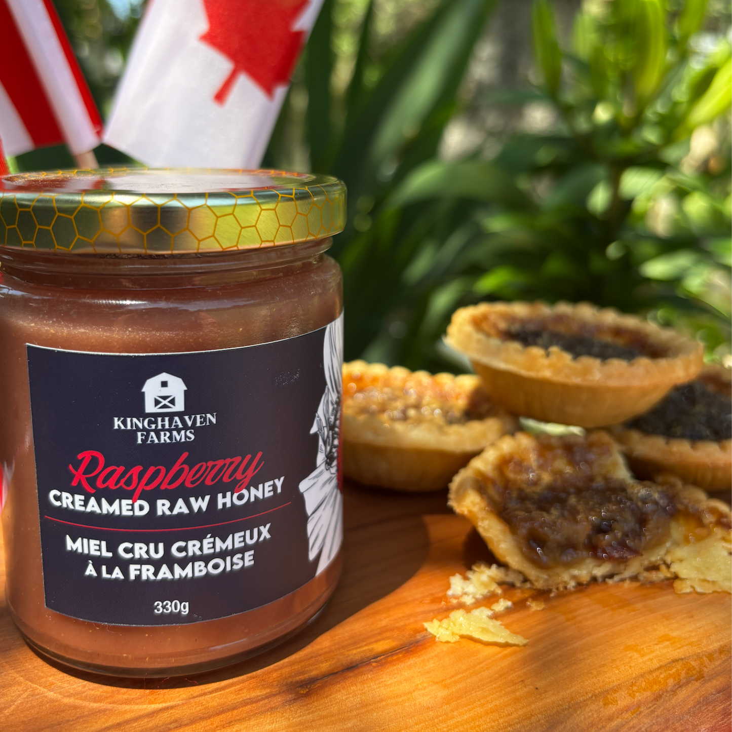 Raspberry Creamed Honey (330 g)