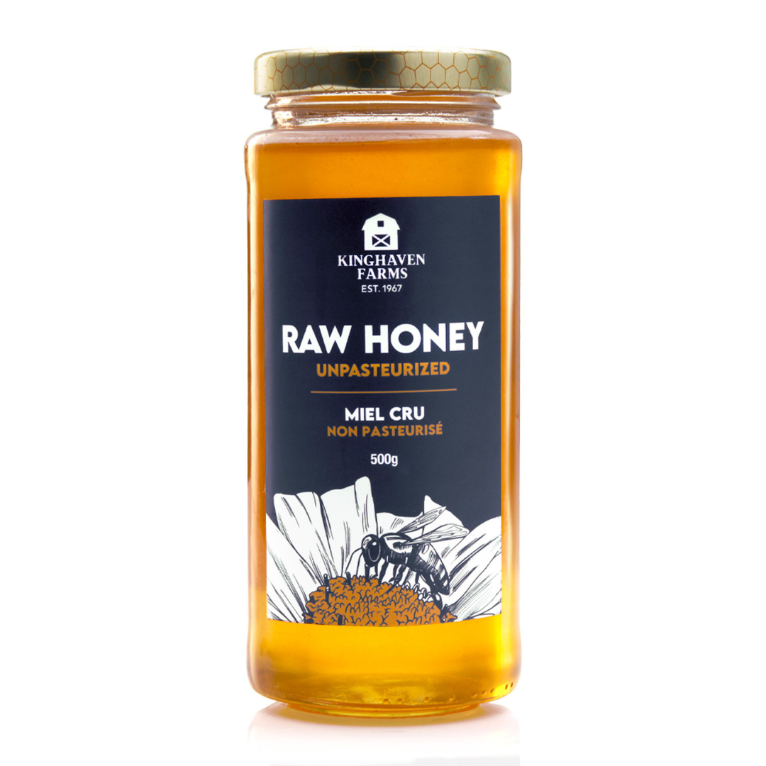 Premium Raw Honey (500 g) – Kinghaven Farms