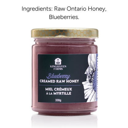 Blueberry Creamed Honey (330 g)