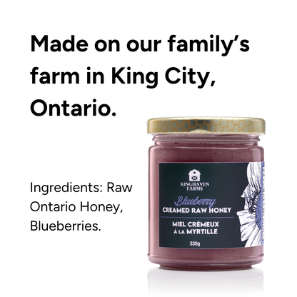 Blueberry Creamed Honey (330 g)