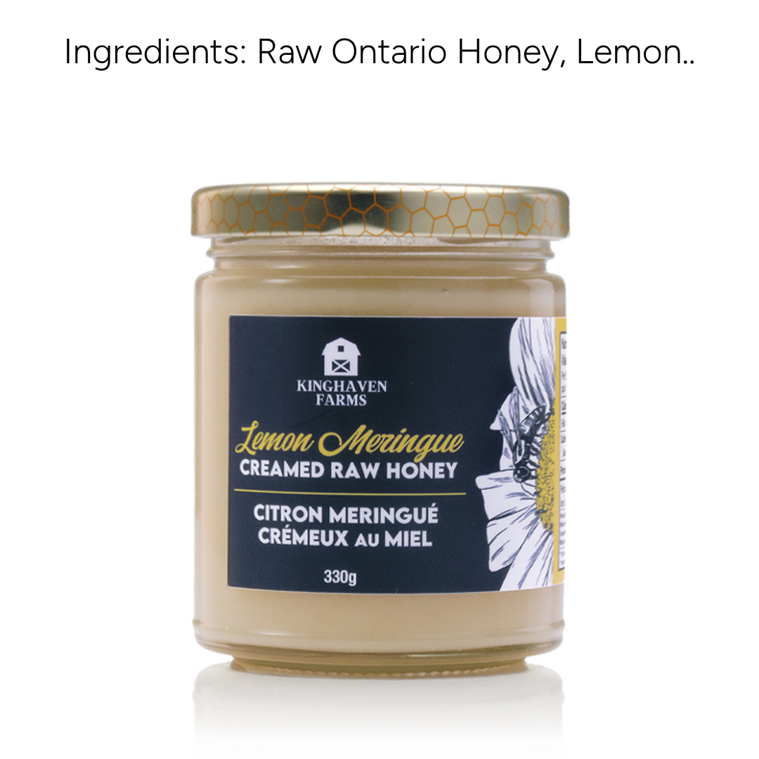 Lemon Meringue Creamed Honey