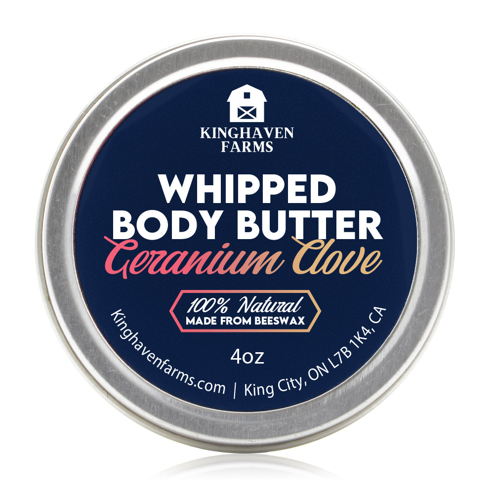 Whipped Body Butter - Geranium Clove