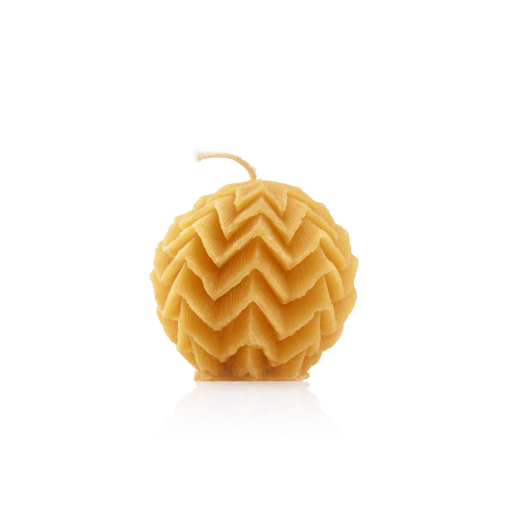 Beeswax Fairy Ball Candle