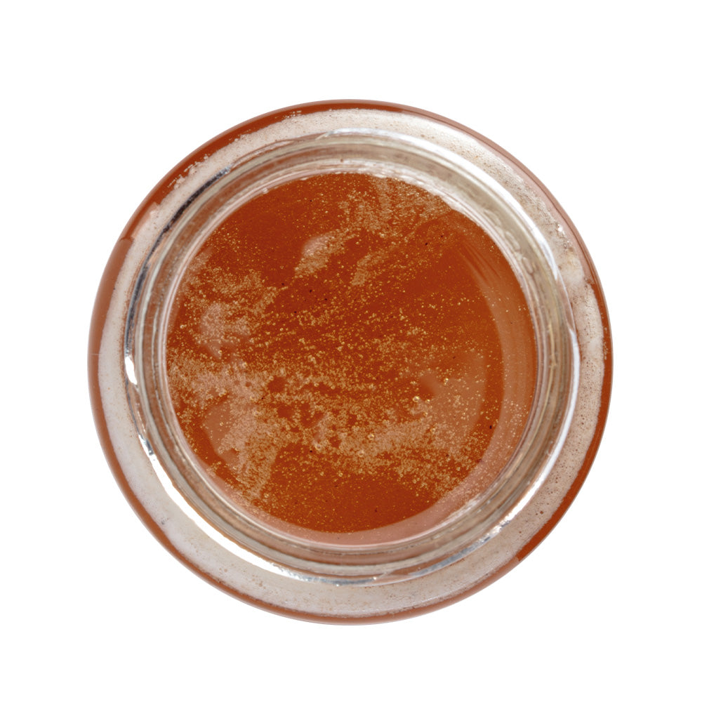 Top view Kinghaven Farms Raw Honey 330g 