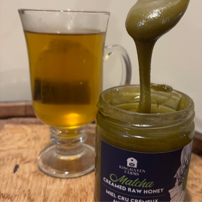 Matcha Creamed Honey
