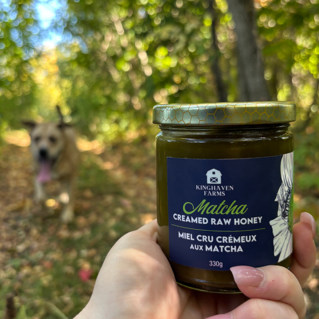 Matcha Creamed Honey