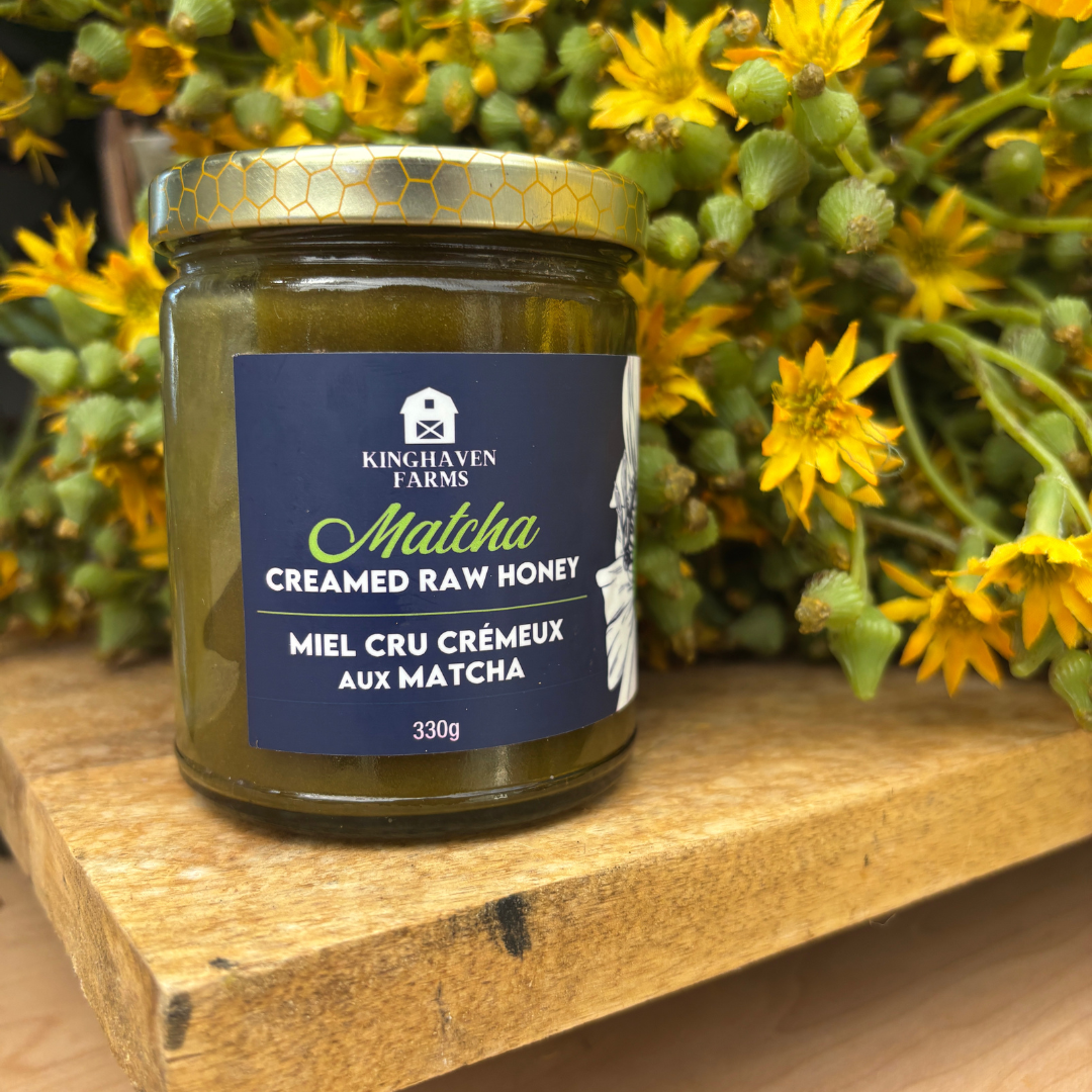 Matcha Creamed Honey