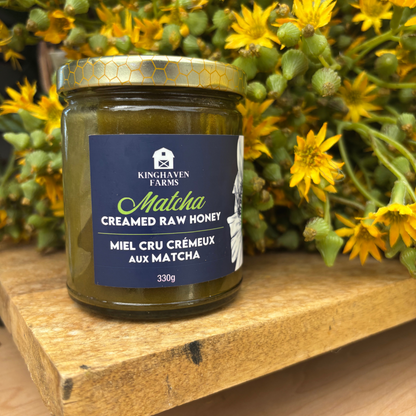 Matcha Creamed Honey