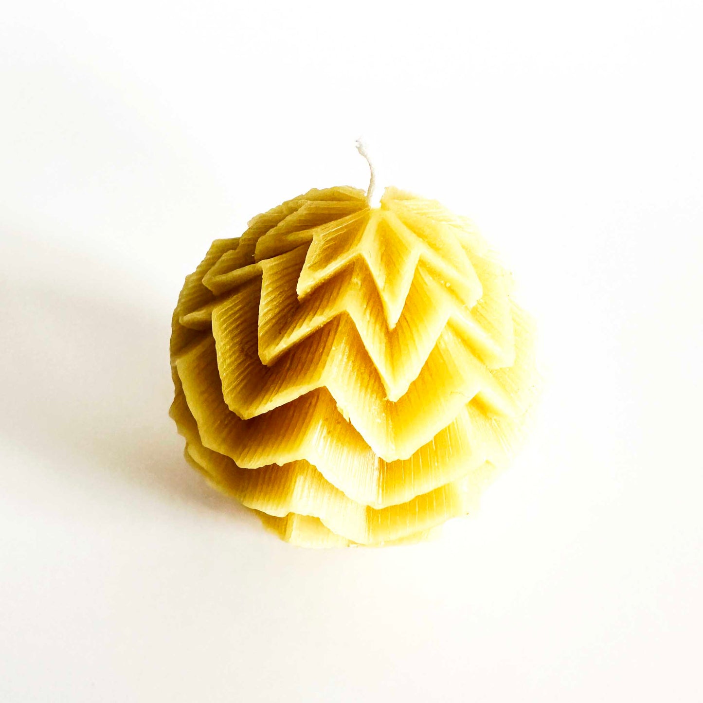 Beeswax Fairy Ball Candle
