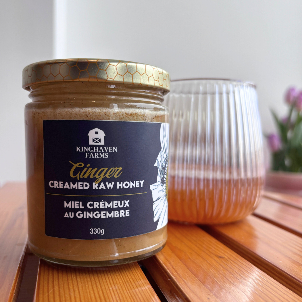 Ginger Creamed Honey (330 g)