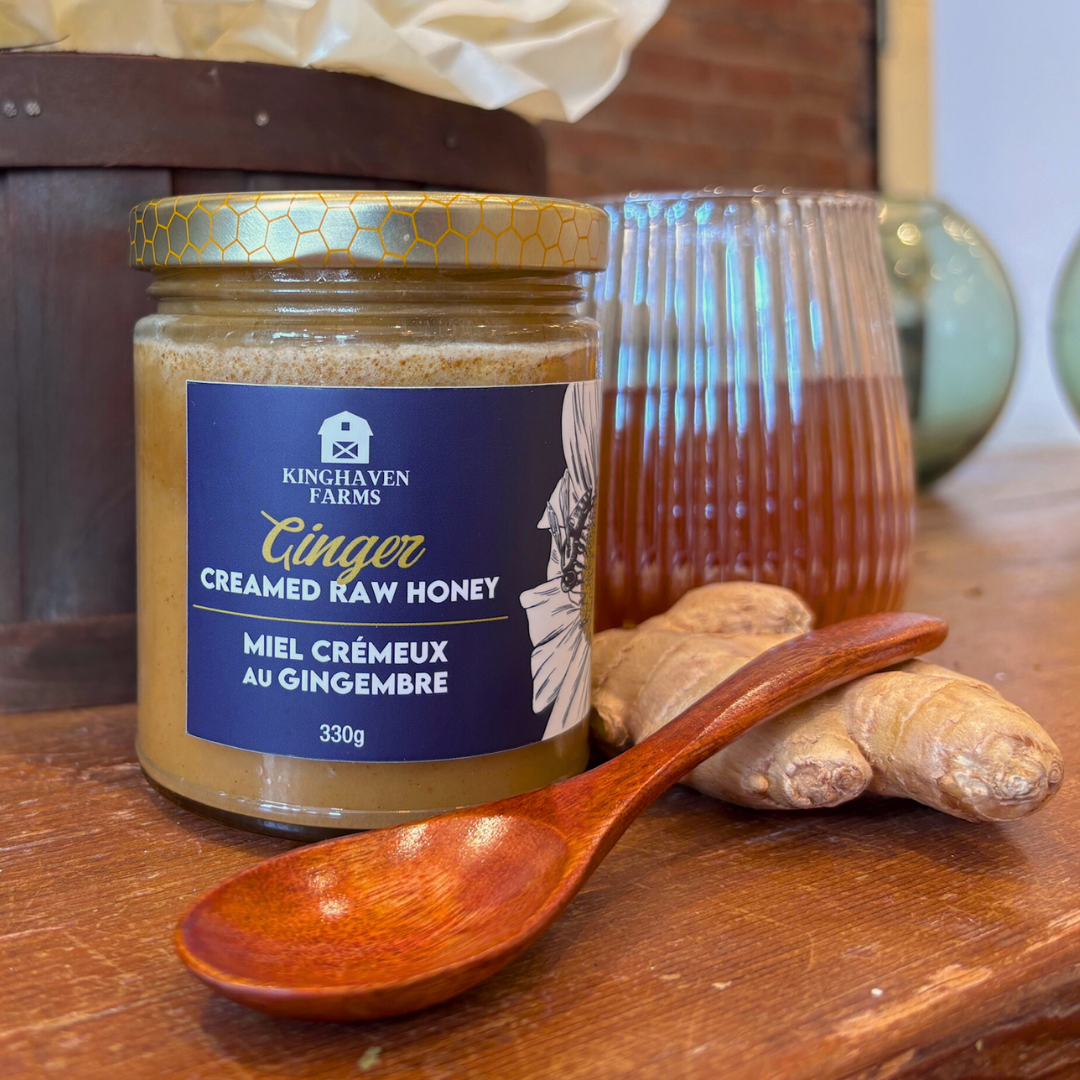 Ginger Creamed Honey (330 g)