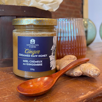 Ginger Creamed Honey (330 g)