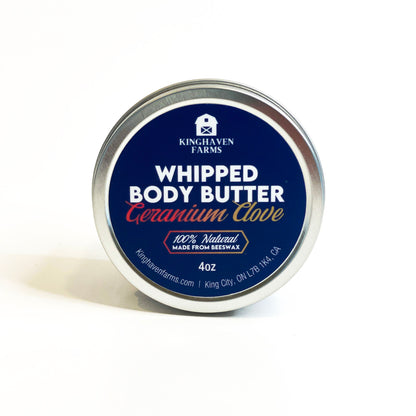 Whipped Body Butter - Geranium Clove